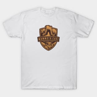 Mammoth Cave National Park Vintage Shield T-Shirt